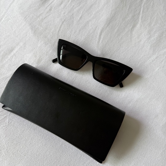 YSL / SAINT LAURENT SUNGLASSES SL 276 MICA BLACK SUNGLASSES - Picture 1 of 7